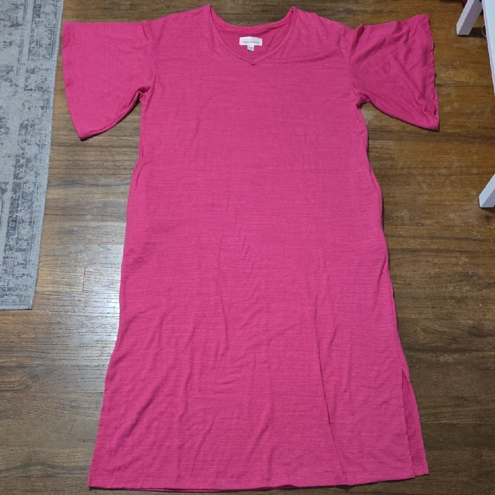 🔴2/$15 Stan Herman Crepe Knit Caftan